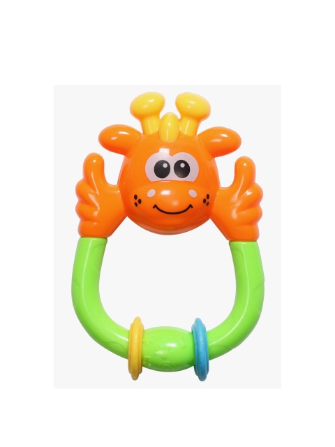 

POKORY Kids Yellow & Orange Pack Of 2 Rattle Toy