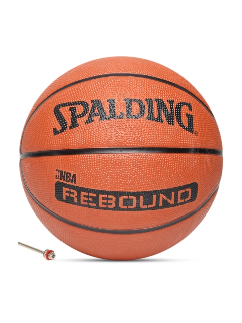 

Spalding Men Orange NBA Rebound Printed Basketball