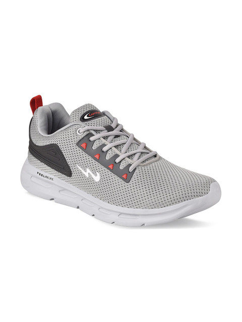 

Campus Men Grey Mesh Running Shoes