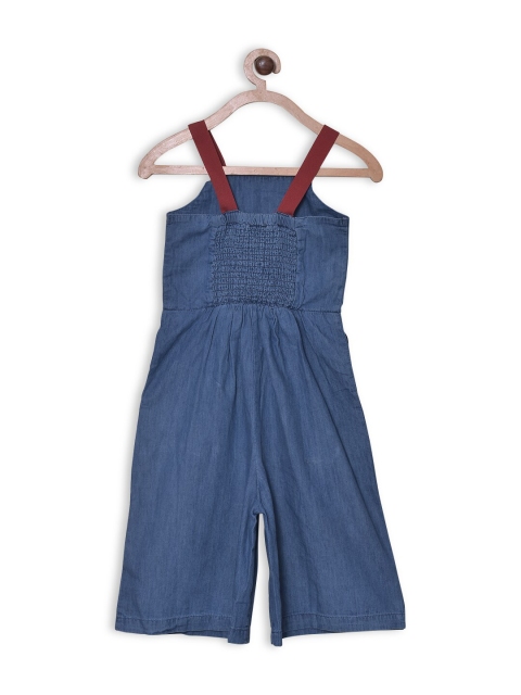 

612 league Girls Blue Jumpsuit