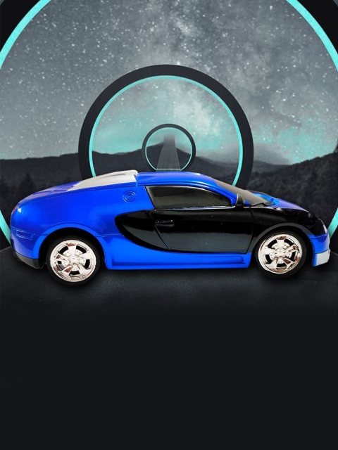 

Wembley Toys Kids Blue & Black Sport Racing Model Car Toy