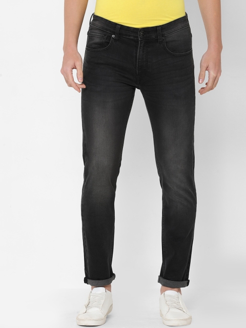 

Pepe Jeans Men Black Tapered Fit Low-Rise Light Fade Stretchable Jeans