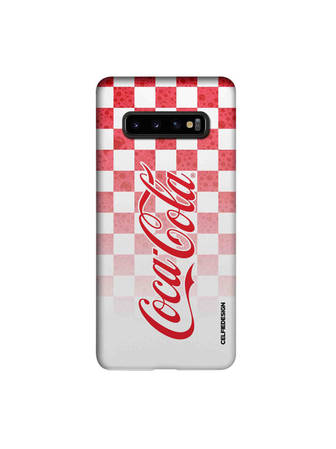 

CelfieDesign White & Red Coca-Cola Samsung Galaxy S10 Plus Slim Back Case