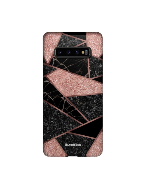 

CelfieDesign Black & Pink Marble New York Pink Samsung Galaxy S10 Plus Slim Back Case