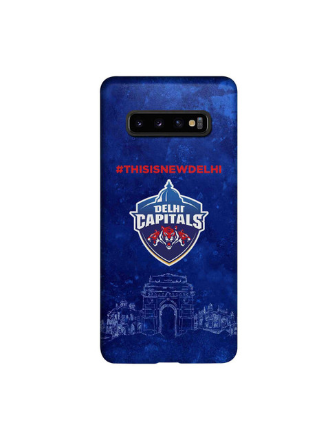 

CelfieDesign Blue & White Delhi Capitals Printed Samsung Galaxy S10 Plus Slim Back Case