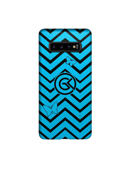 

CelfieDesign Blue & Black Abstract Samsung Galaxy S10 Plus Slim Back Case