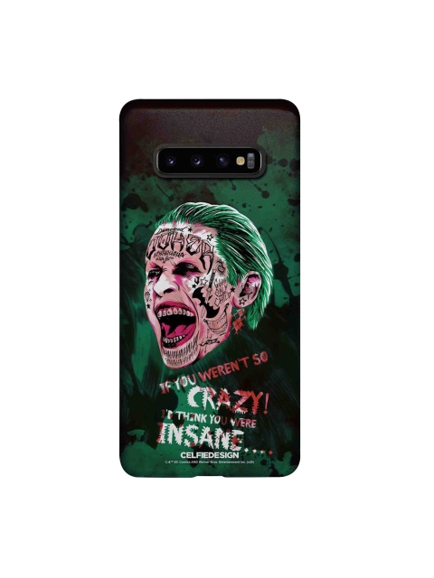 

CelfieDesign Multi-Coloured Crazy Insane Joker Samsung S10 Plus Slim Back Case