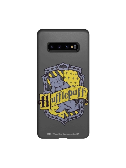 

CelfieDesign Grey & Yellow Crest Hufflepuff Samsung Galaxy S10 Plus Slim Back Case