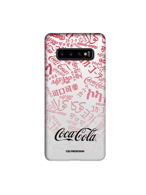 

CelfieDesign White & Red I Speak Coke Samsung Glaxy S10 Plus Back Case