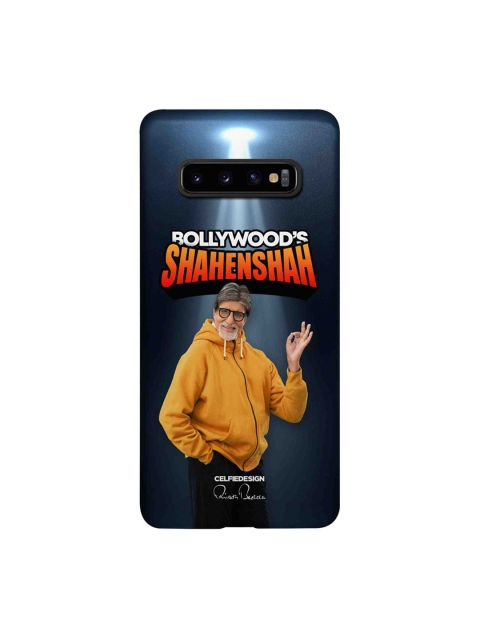 

CelfieDesign Blue & Yellow Bollywoods Shahenshah Samsung Galaxy S10 Plus Back Case