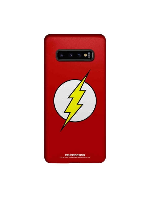 

CelfieDesign Red & Yellow Flash Samsung Galaxy S10 Plus Slim Back Case