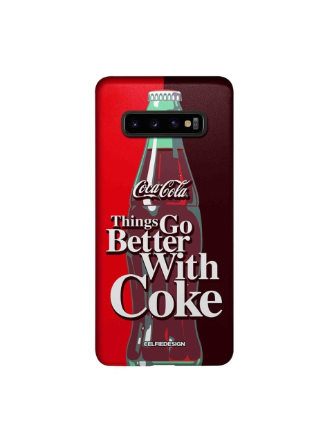 

CelfieDesign Red & Brown Go With Coke Samsung Galaxy S10 Plus Slim Back Case