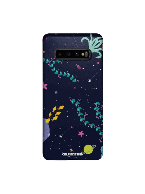 

CelfieDesign Navy Blue & Sea Green Space Aquarium Samsung Galaxy S10 Plus Slim Back Case