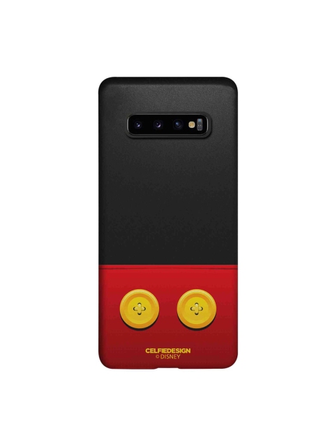 

CelfieDesign Black & Red Classic Mickey Samsung S10 Plus Slim Back Case