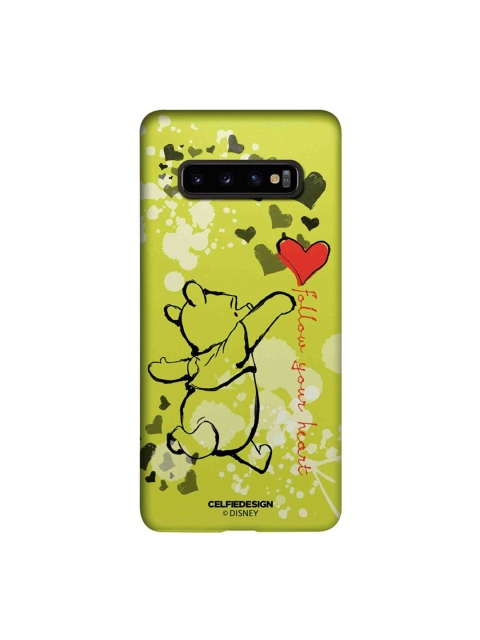 

CelfieDesign Lime Green & Black Winnie The Pooh Samsung Galaxy S10 Plus Slim Back Case