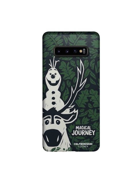 

CelfieDesign Green & White Magical Journey Samsung S10 Plus Slim Back Case