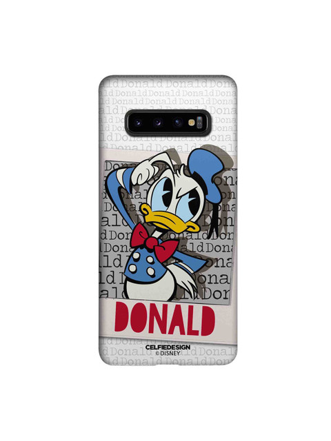 

CelfieDesign White & Blue Hello Mr Donald Samsung Galaxy S10 Plus Slim Back Case