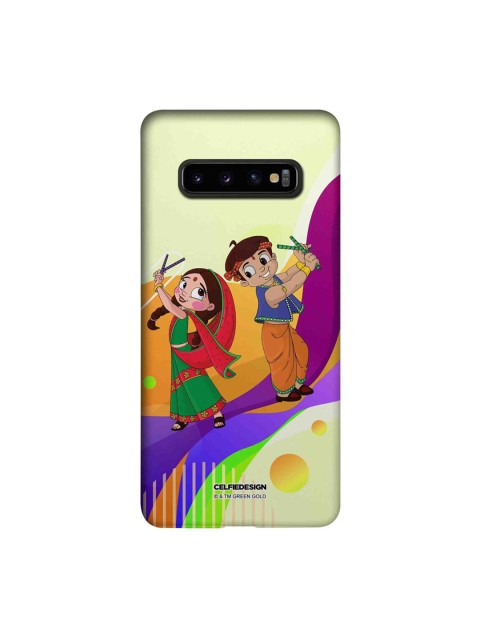 

CelfieDesign Yellow & Orange Dancing Bheem And Chutki Samsung Galaxy S10 Plus Slim Back Case