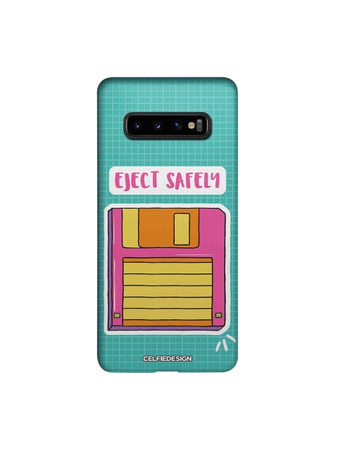 

CelfieDesign Sea Green & Pink Floppy Samsung Galaxy S10 Plus Slim Back Case