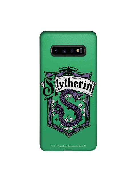 

CelfieDesign Green & Purple Printed Plastic Samsung Galaxy S10 Plus Slim Back Case