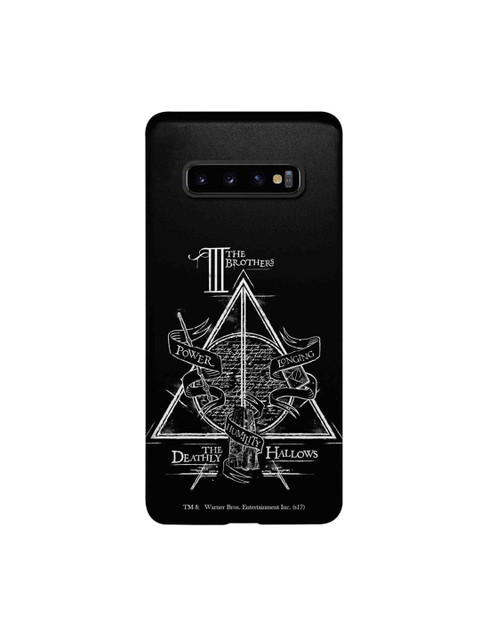 

CelfieDesign Black & White Deathly Hallows Samsung Galaxy S10 Plus Slim Back Case