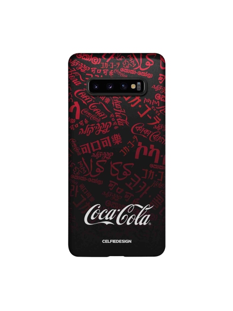 

CelfieDesign Multicoloured Coca-Cola Samsung Galaxy S10 Plus Slim Back Case, Multi