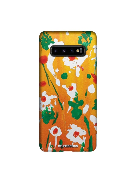 

CelfieDesign Orange & Green Blooming Yellow Samsung Galaxy S10 Plus Slim Back Case