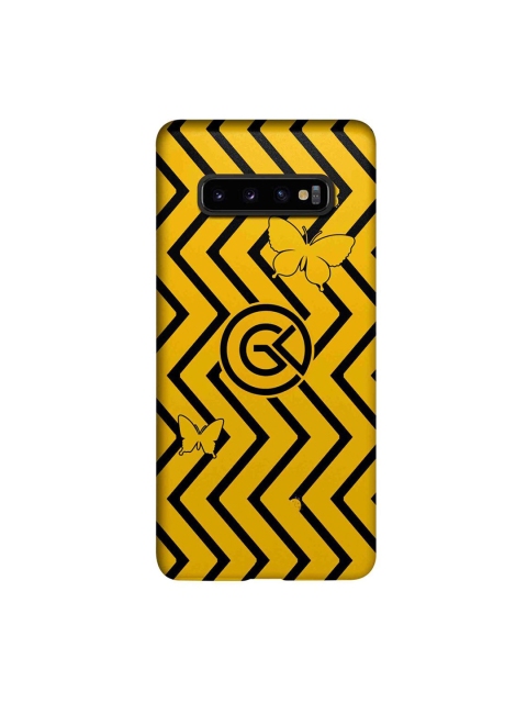 

CelfieDesign Yellow & Black Bolt Samsung Galaxy S10 Plus Slim Back Case