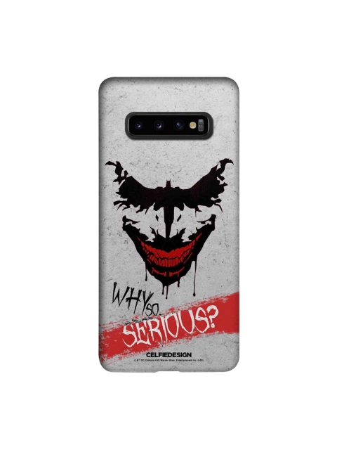 

CelfieDesign Grey & Black Joker Why So Serious Samsung Galaxy S10 Plus Slim Back Case