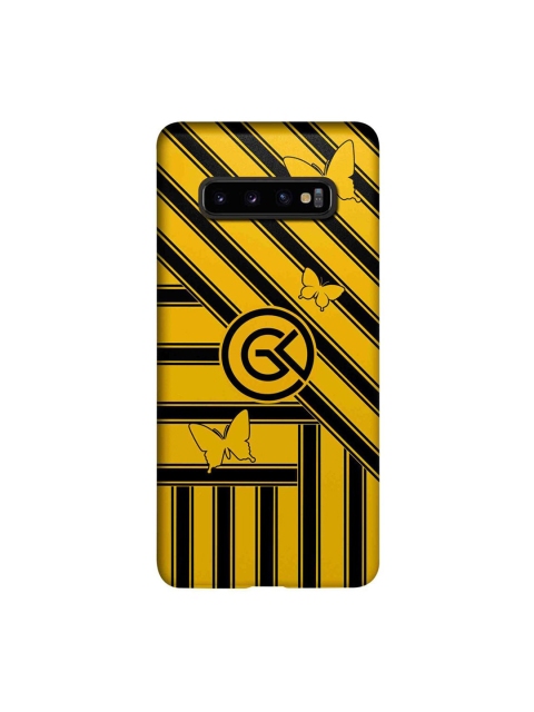 

CelfieDesign Yellow & Black The Cycle Samsung Galaxy S10 Plus Slim Back Case