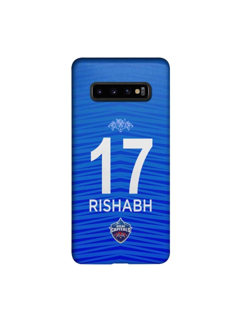 

CelfieDesign Blue & White Delhi Capitals Gear Up Samsung Galaxy S10 Plus Back Case