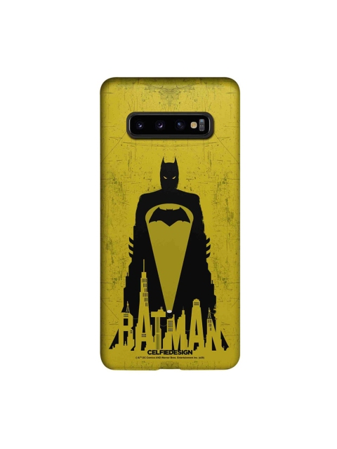 

CelfieDesign Yellow & Black Batman Samsung Galaxy S10 Plus Slim Back Case