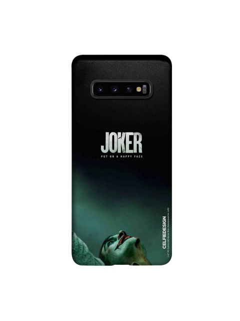 

CelfieDesign Black & Green Rise of the Joker Plastic Samsung Galaxy S10 Plus Slim Back Case