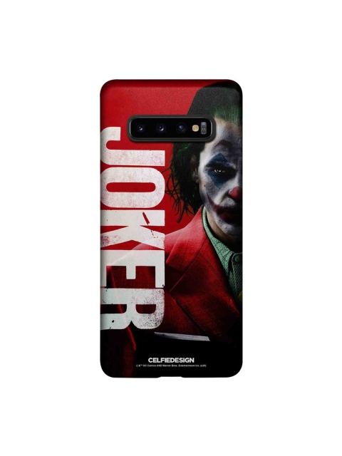 

CelfieDesign Red & White Joker Samsung Galaxy S10 Plus Back Case