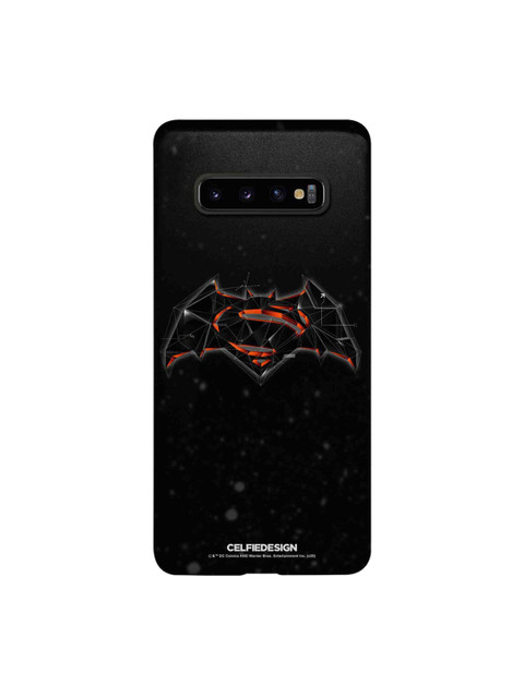 

CelfieDesign Black & Orange Bat Super Trace Samsung Galaxy S10 Plus Slim Back Case