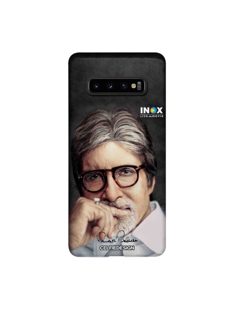 

CelfieDesign Beige & Black Inox BigB Samsung Galaxy S10 Plus Slim Back Case