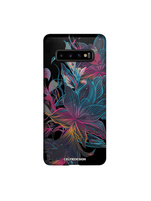 

CelfieDesign Blue & Pink Neon Flowers Samsung Galaxy S10 Plus Slim Back Case
