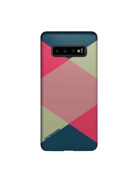 

CelfieDesign Blue & Pink Printed Samsung Galaxy S10 Plus Slim Back Case