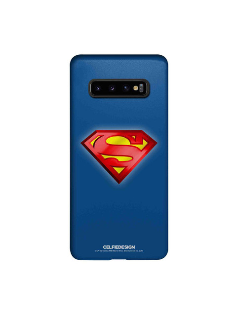 

CelfieDesign Blue & Red Logo Superman Printed Samsung Galaxy S10 Plus Slim Back Case