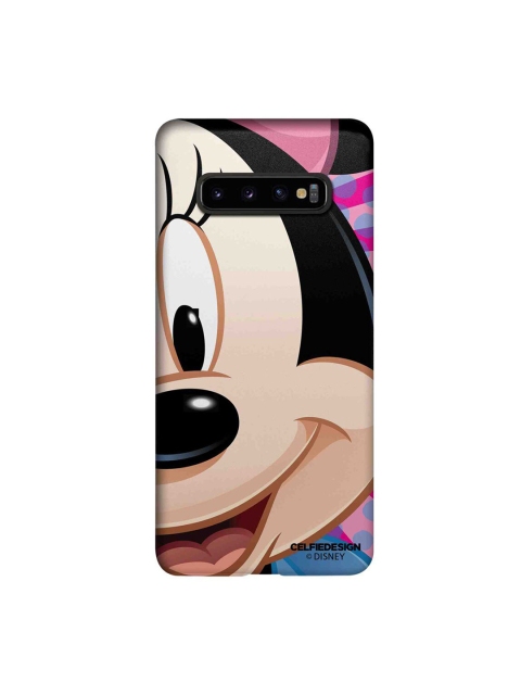 

CelfieDesign Black & Pink Zoom Up Minnie Samsung Glaxy S10 Plus Back Case