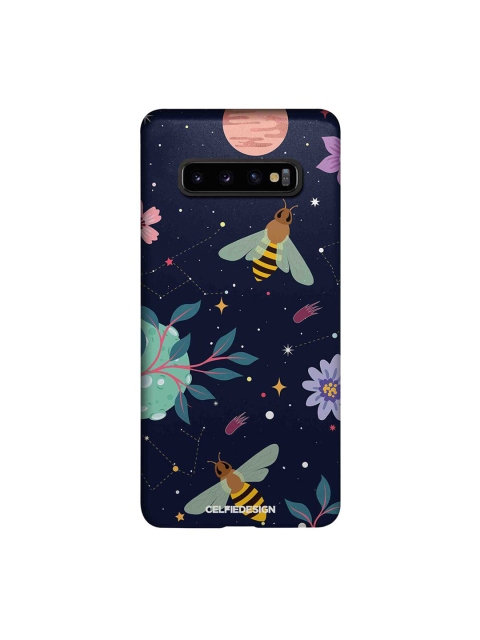 

CelfieDesign Blue & Green Space Bees Samsung Galaxy S10 Plus Slim Back Case