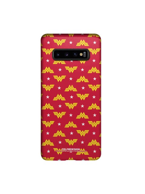 

CelfieDesign Red & Yellow Wonder Woman 1984 Samsung Galaxy S10 Plus Slim Back Case