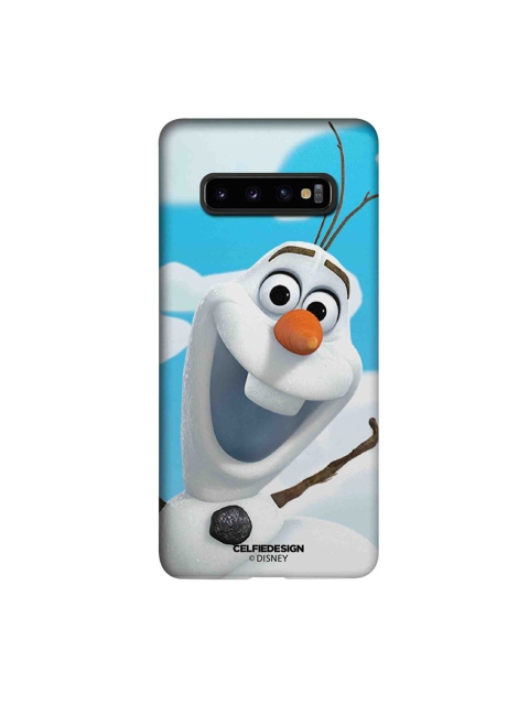 

CelfieDesign Samsung S10 Plus Frozen- Oh Olaf Print Slim Back Case, Multi