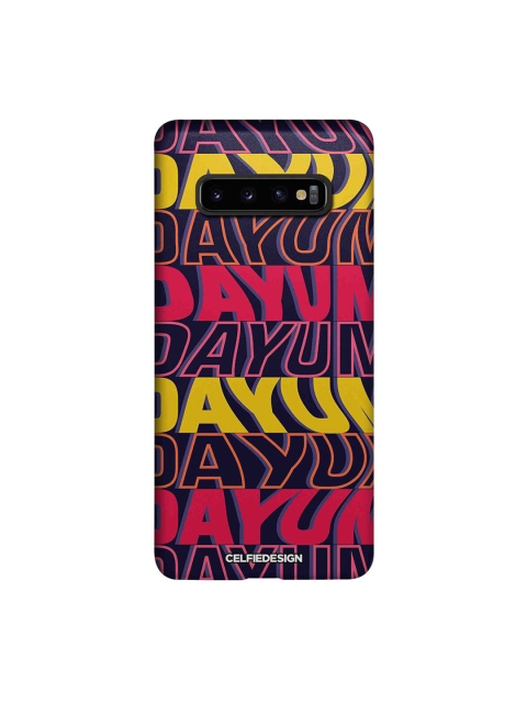 

CelfieDesign Purple & Pink Graphic Printed Samsung Galaxy S10 Plus Slim Back Case