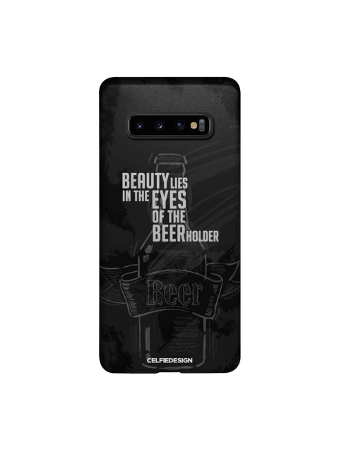 

CelfieDesign Black & White Beer Holder Samsung Galaxy S10 Plus Slim Back Case