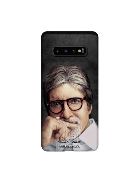 

CelfieDesign Grey & White BigB Samsung Galaxy S10 Plus Slim Back Case