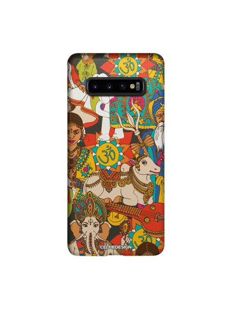 

CelfieDesign Multi-coloured Namaste India Samsung Galaxy S10 Plus Slim Back Case