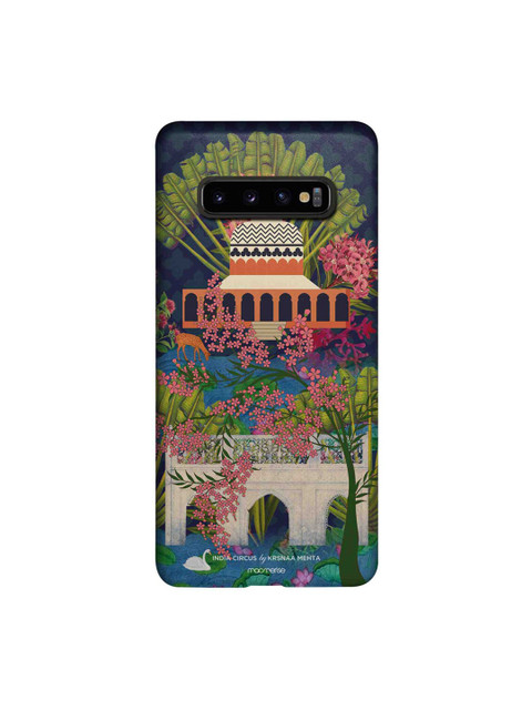 

CelfieDesign Green & Pink Blossoms Samsung Galaxy S10 Plus Slim Back Case