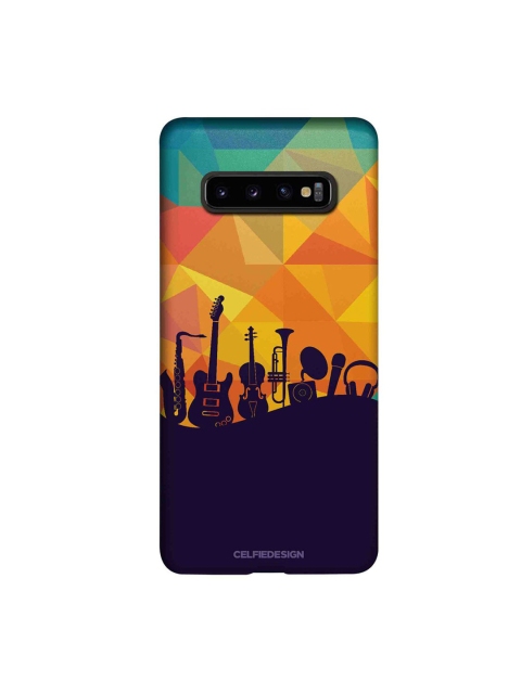 

CelfieDesign Multi-Coloured Graphic Printed Samsung Galaxy S10 Plus Slim Back Case
