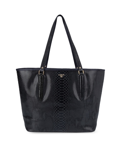 

Da Milano Grey Animal Textured Leather Shopper Shoulder Bag